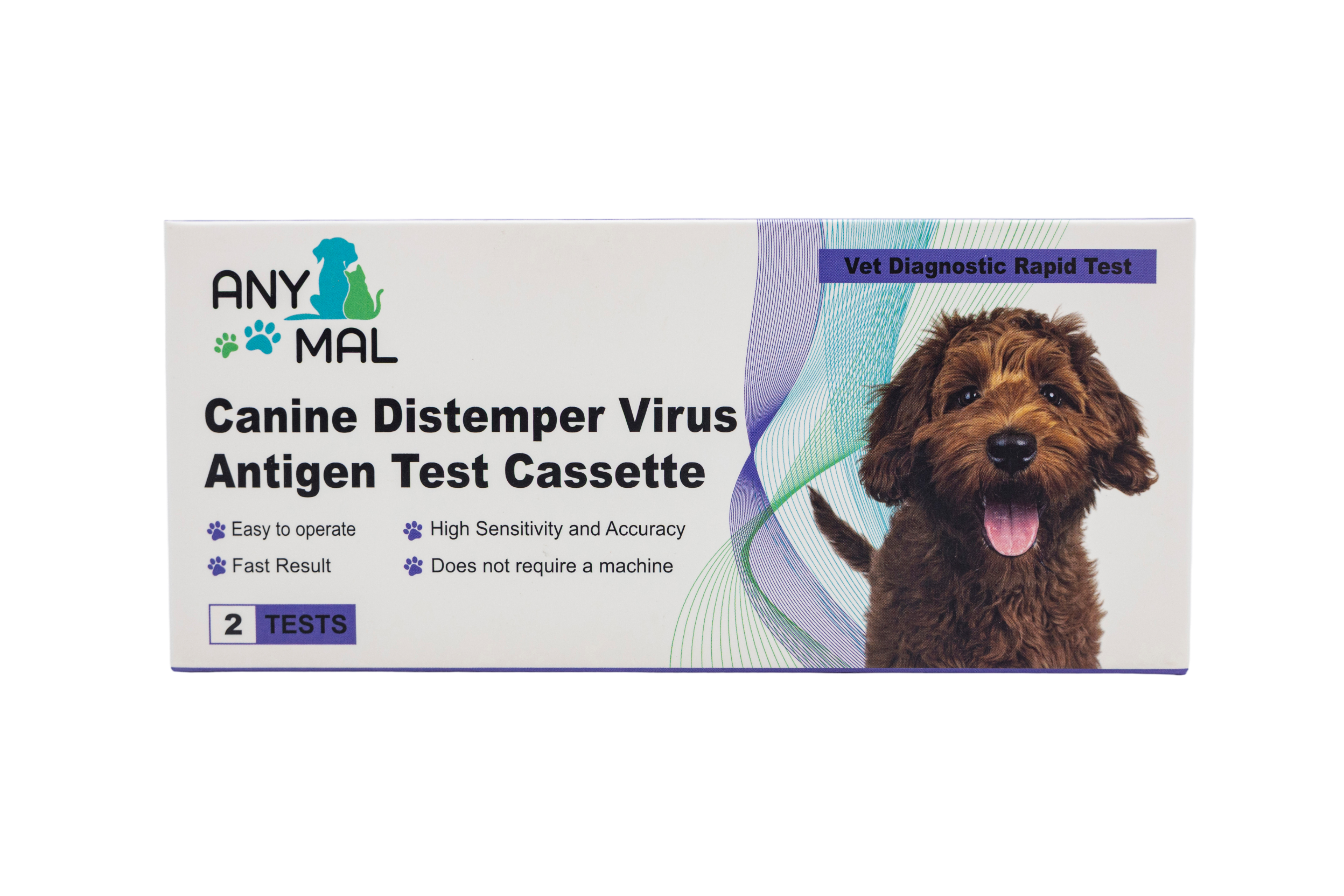 Canine Distemper Virus Antigen Test Cassette
